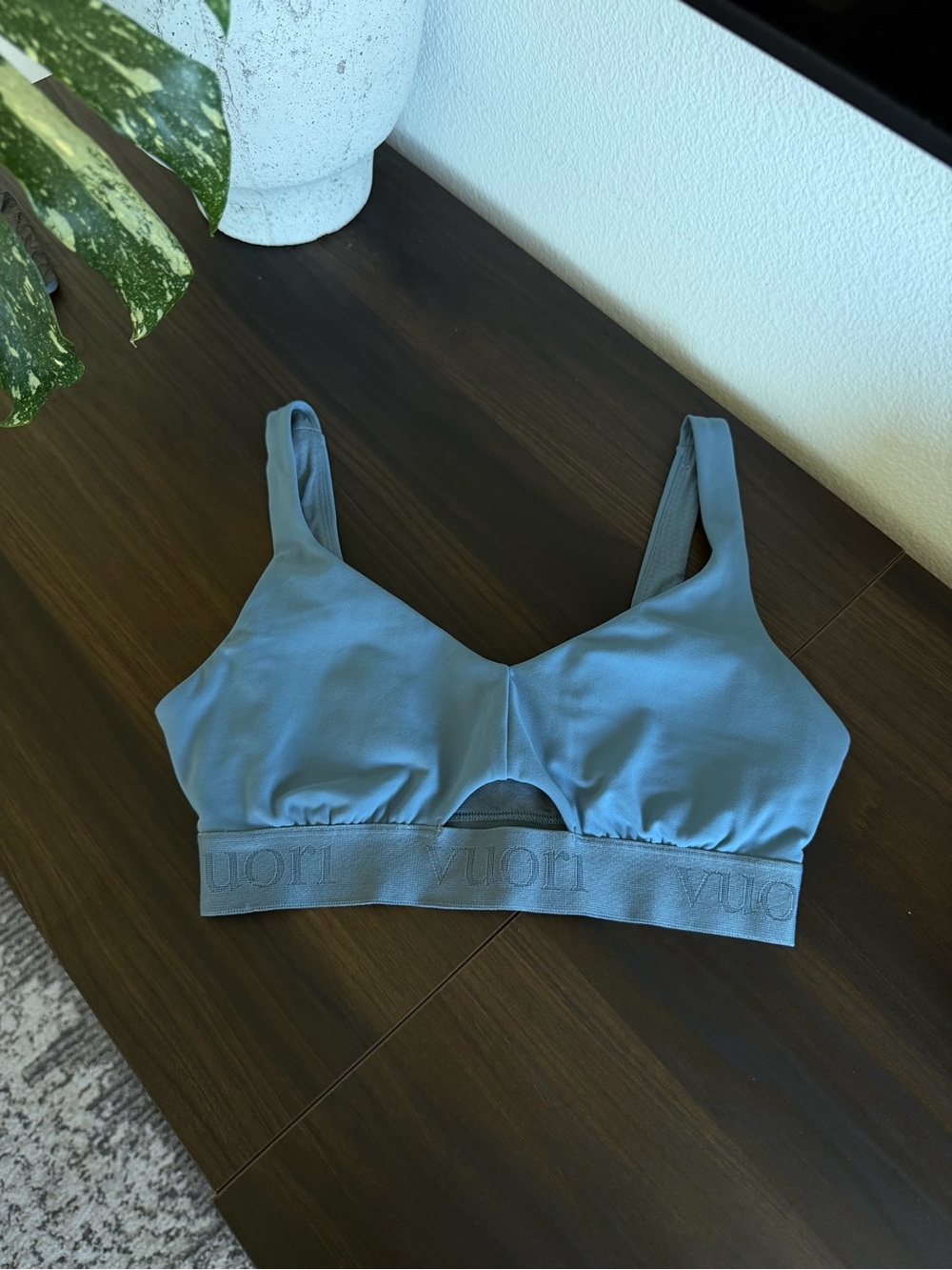 Blue Vuori Sports bra